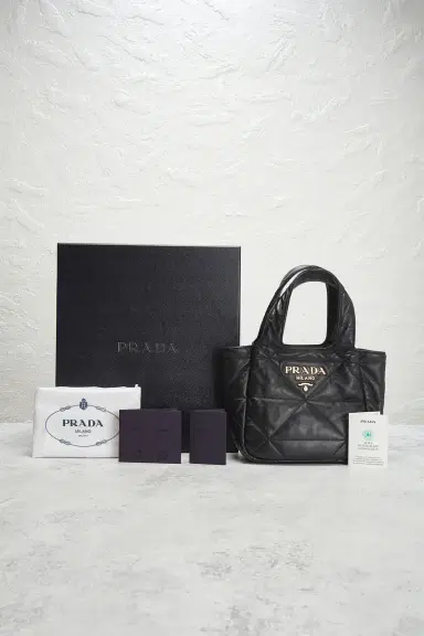 FWRD Renew Prada Nappa Tote Bag | Thumbnail 11 FWRD Renew Prada Nappa Tote Bag | Thumbnail 11