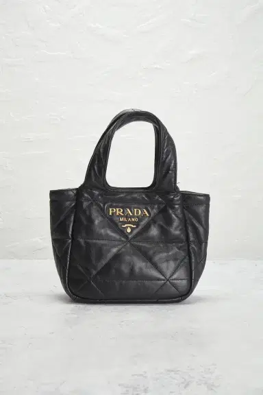 FWRD Renew Prada Nappa Tote Bag | Thumbnail 4 FWRD Renew Prada Nappa Tote Bag | Thumbnail 4