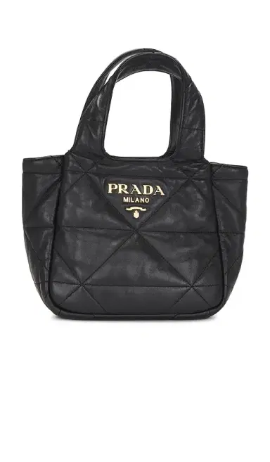 FWRD Renew Prada Nappa Tote Bag | Thumbnail 1 FWRD Renew Prada Nappa Tote Bag | Thumbnail 1