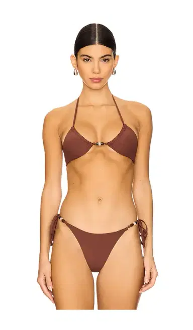 Bond-Eye Indi Reversible Triangle Bikini Top | Thumbnail 1 Bond-Eye Indi Reversible Triangle Bikini Top | Thumbnail 1