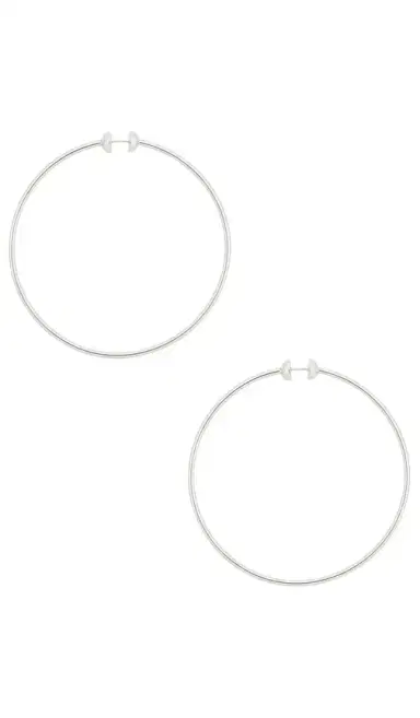 Jenny Bird Icon Large Hoop Earrings | Thumbnail 2 Jenny Bird Icon Large Hoop Earrings | Thumbnail 2