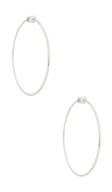 Jenny Bird Icon Large Hoop Earrings | Thumbnail 1 Jenny Bird Icon Large Hoop Earrings | Thumbnail 1