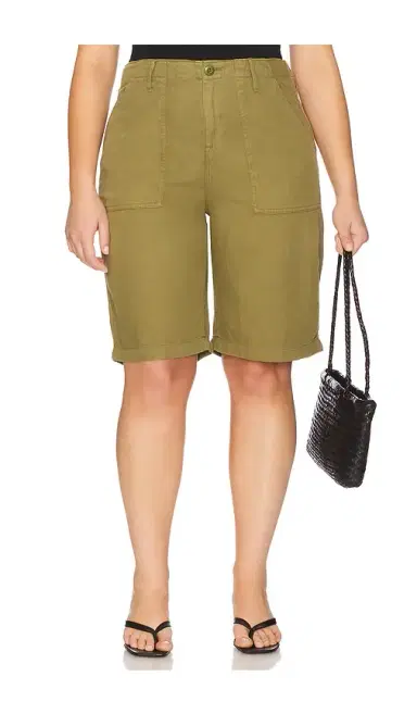 Good American Lite Linen Bermuda Short | Thumbnail 2 Good American Lite Linen Bermuda Short | Thumbnail 2