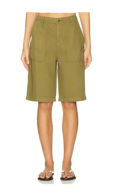 Good American Lite Linen Bermuda Short | Thumbnail 1 Good American Lite Linen Bermuda Short | Thumbnail 1
