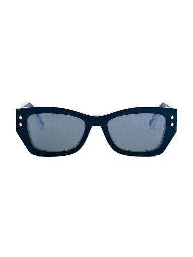 Dior Women's Pacific S2U 53MM Butterfly Sunglasses - Shiny Blue Smoke | Thumbnail 2 Dior Women's Pacific S2U 53MM Butterfly Sunglasses - Shiny Blue Smoke | Thumbnail 2
