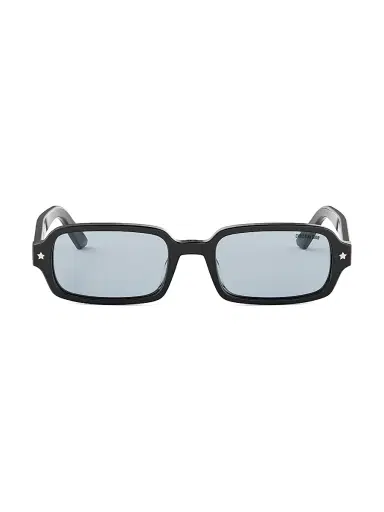 Dior Women's Pacific S3I 52MM Rectangular Sunglasses - Shiny Black Blue | Thumbnail 2 Dior Women's Pacific S3I 52MM Rectangular Sunglasses - Shiny Black Blue | Thumbnail 2