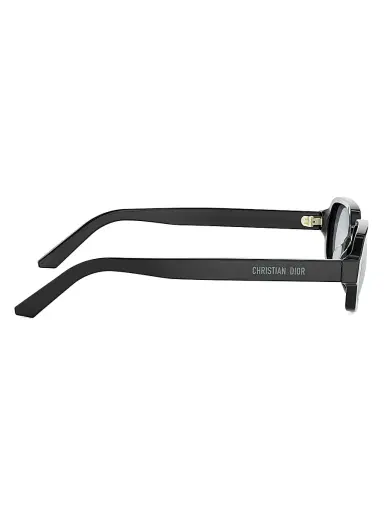 Dior Women's Pacific S3I 52MM Rectangular Sunglasses - Shiny Black Blue | Thumbnail 7 Dior Women's Pacific S3I 52MM Rectangular Sunglasses - Shiny Black Blue | Thumbnail 7