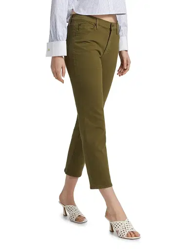 Frame Women's The Borrowed Crop Jeans | Thumbnail 4 Frame Women's The Borrowed Crop Jeans | Thumbnail 4