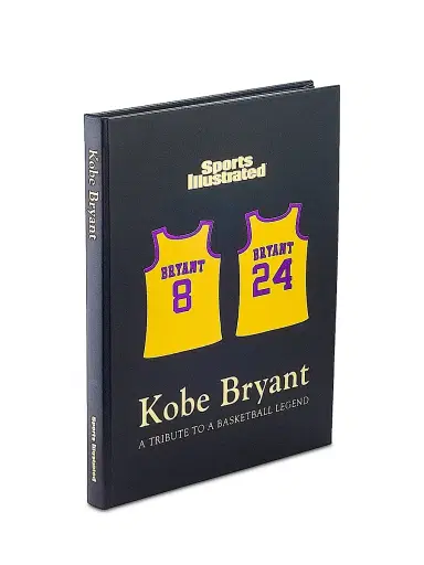 Graphic Image "Kobe Bryant: A Tribute To A Basketball Legend" Leather-Bound Book - Black | Thumbnail 2 Graphic Image "Kobe Bryant: A Tribute To A Basketball Legend" Leather-Bound Book - Black | Thumbnail 2