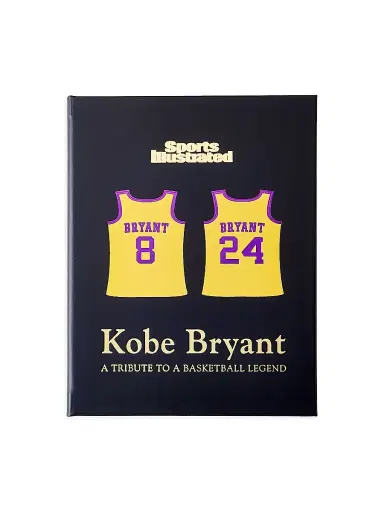 Graphic Image "Kobe Bryant: A Tribute To A Basketball Legend" Leather-Bound Book - Black | Thumbnail 1 Graphic Image "Kobe Bryant: A Tribute To A Basketball Legend" Leather-Bound Book - Black | Thumbnail 1