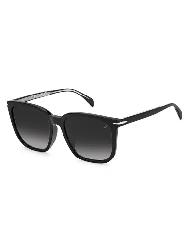 David Beckham Men's 57MM Rectangular Sunglasses - Black 807 | Thumbnail 2 David Beckham Men's 57MM Rectangular Sunglasses - Black 807 | Thumbnail 2
