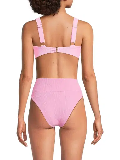 Beach Riot Women's Sophia Rib-Knit Bikini Top - Prism Pink | Thumbnail 5 Beach Riot Women's Sophia Rib-Knit Bikini Top - Prism Pink | Thumbnail 5