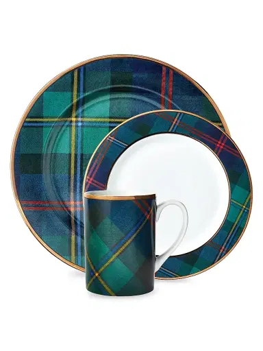 Ralph Lauren Wexford Porcelain Charger Plate - Green Multi | Thumbnail 2 Ralph Lauren Wexford Porcelain Charger Plate - Green Multi | Thumbnail 2