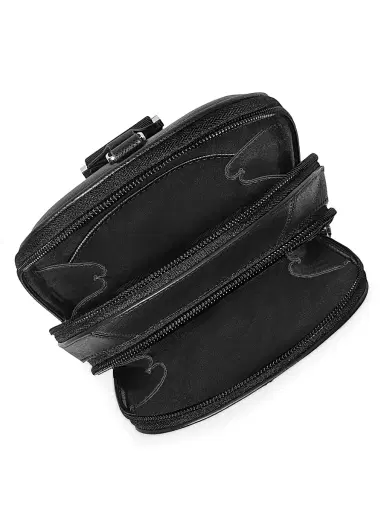 Montblanc Men's Extreme 3.0 Leather Sling Shoulder Bag - Dark Red | Thumbnail 2 Montblanc Men's Extreme 3.0 Leather Sling Shoulder Bag - Dark Red | Thumbnail 2