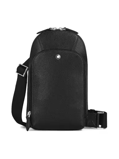 Montblanc Men's Extreme 3.0 Leather Sling Shoulder Bag - Dark Red | Thumbnail 1 Montblanc Men's Extreme 3.0 Leather Sling Shoulder Bag - Dark Red | Thumbnail 1