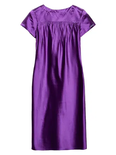 Prada Women's Old Duchesse Dress - Purple | Thumbnail 1 Prada Women's Old Duchesse Dress - Purple | Thumbnail 1