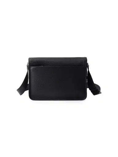 Prada Men's Leather Shoulder Bag - Black | Thumbnail 4 Prada Men's Leather Shoulder Bag - Black | Thumbnail 4