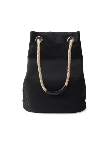 Prada Men's Mariner Re-Nylon Tote Bag - Black | Thumbnail 4 Prada Men's Mariner Re-Nylon Tote Bag - Black | Thumbnail 4