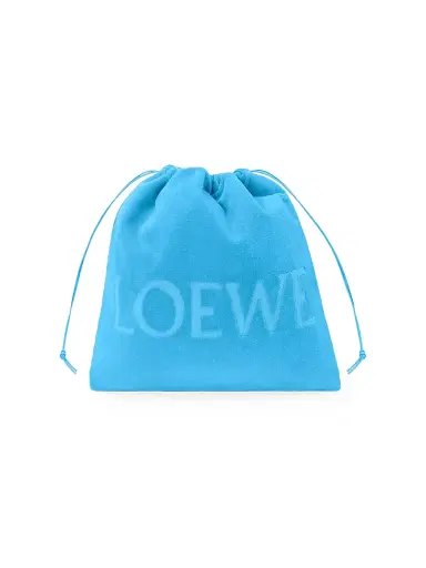 LOEWE Women's x Paula's Ibiza Logo Drawstring Pouch - Yellow | Thumbnail 5 LOEWE Women's x Paula's Ibiza Logo Drawstring Pouch - Yellow | Thumbnail 5