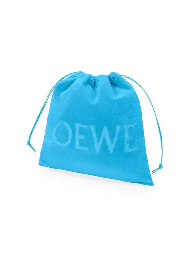 LOEWE Women's x Paula's Ibiza Logo Drawstring Pouch - Yellow | Thumbnail 6 LOEWE Women's x Paula's Ibiza Logo Drawstring Pouch - Yellow | Thumbnail 6