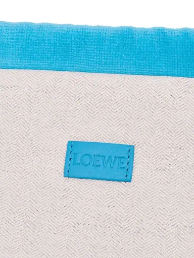LOEWE Women's x Paula's Ibiza Logo Drawstring Pouch - Yellow | Thumbnail 8 LOEWE Women's x Paula's Ibiza Logo Drawstring Pouch - Yellow | Thumbnail 8