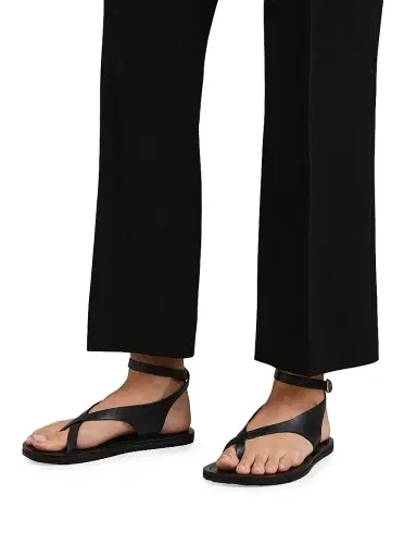 A.Emery Women's Millar Leather Sandals - Black | Thumbnail 4 A.Emery Women's Millar Leather Sandals - Black | Thumbnail 4