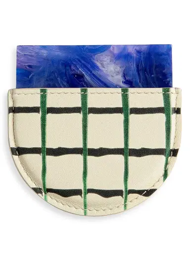 Dries Van Noten Half-Moon Mirror & Leather Case | Thumbnail 1 Dries Van Noten Half-Moon Mirror & Leather Case | Thumbnail 1