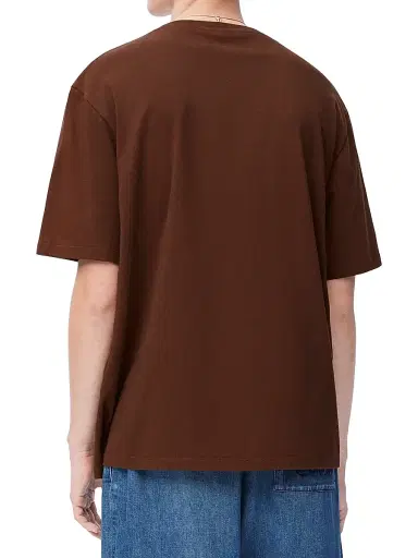 LOEWE Men's x Paula's Ibiza Paula Logo Loose-Fit T-Shirt - Brown Multicolor | Thumbnail 4 LOEWE Men's x Paula's Ibiza Paula Logo Loose-Fit T-Shirt - Brown Multicolor | Thumbnail 4
