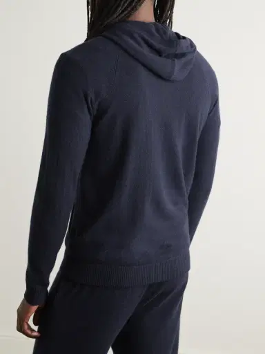 Derek Rose Finley Cashmere Zip-Up Hoodie - Men | Thumbnail 3 Derek Rose Finley Cashmere Zip-Up Hoodie - Men | Thumbnail 3