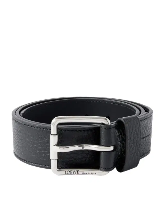 4cm Roller Curve Full-Grain Leather Belt - Men 4cm Roller Curve Full-Grain Leather Belt - Men