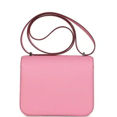 HERMÈS Hermes Constance 18 Bubblegum 5P Epsom Palladium Hardware | Thumbnail 4 HERMÈS Hermes Constance 18 Bubblegum 5P Epsom Palladium Hardware | Thumbnail 4