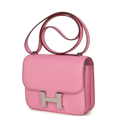 HERMÈS Hermes Constance 18 Bubblegum 5P Epsom Palladium Hardware | Thumbnail 5 HERMÈS Hermes Constance 18 Bubblegum 5P Epsom Palladium Hardware | Thumbnail 5