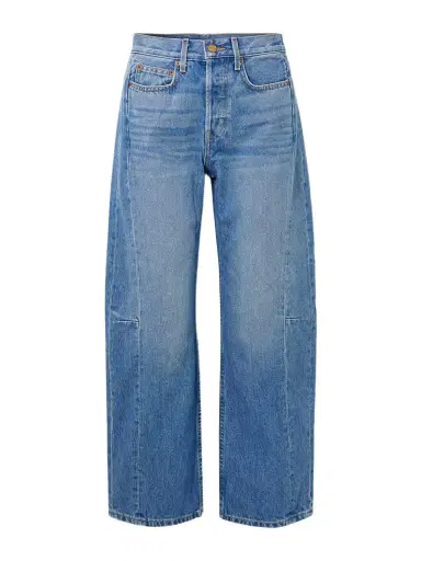 B SIDES Slim Lasso Mid-rise Barrel-leg Jeans | Thumbnail 1 B SIDES Slim Lasso Mid-rise Barrel-leg Jeans | Thumbnail 1