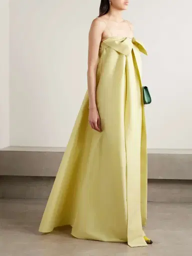 BERNADETTE Estelle Bow-embellished Taffeta Gown | Thumbnail 2 BERNADETTE Estelle Bow-embellished Taffeta Gown | Thumbnail 2