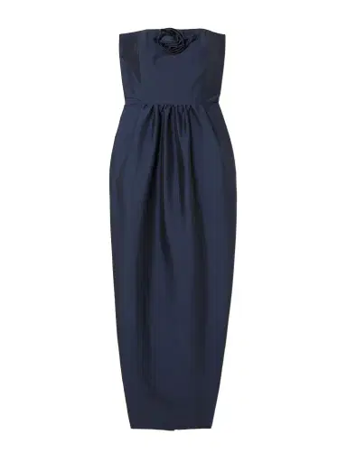 BERNADETTE Lena Strapless Appliquéd Taffeta Maxi Dress | Thumbnail 1 BERNADETTE Lena Strapless Appliquéd Taffeta Maxi Dress | Thumbnail 1