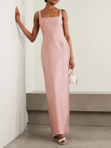 Emilia Wickstead Megara Paneled Cloqué Maxi Dress | Thumbnail 2 Emilia Wickstead Megara Paneled Cloqué Maxi Dress | Thumbnail 2