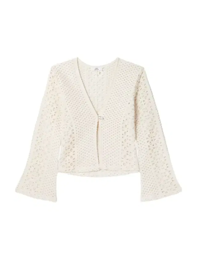 SARA CRISTINA Nerea Pearl-embellished Crocheted Cotton Top