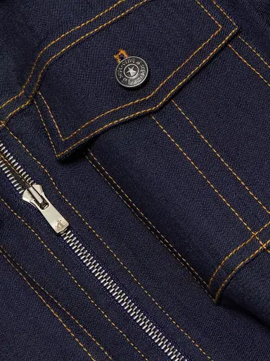 Cinq à Sept Women's Holly Stretch-Denim Tie-Waist Minidress - Indigo | Thumbnail 7 Cinq à Sept Women's Holly Stretch-Denim Tie-Waist Minidress - Indigo | Thumbnail 7
