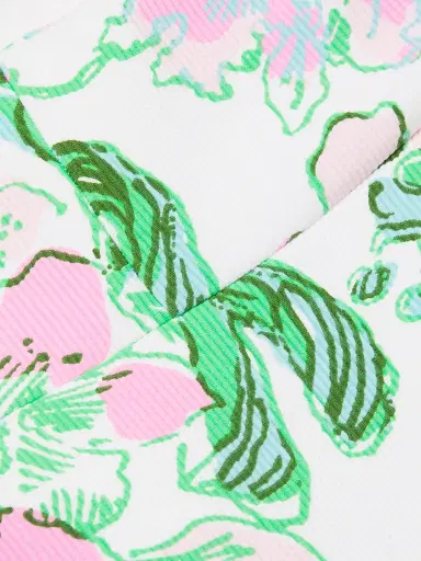 Lilly Pulitzer Women's Del Rey Orchids on the Avenue Shift Dress | Thumbnail 6 Lilly Pulitzer Women's Del Rey Orchids on the Avenue Shift Dress | Thumbnail 6