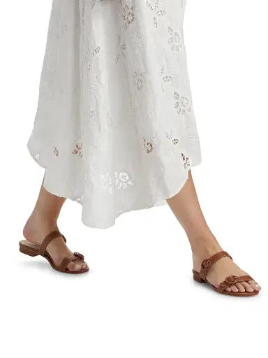 Ramy Brook Women's Blanca Flower Strapless Midi-Dress - White Flower | Thumbnail 6 Ramy Brook Women's Blanca Flower Strapless Midi-Dress - White Flower | Thumbnail 6