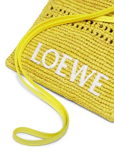 LOEWE Women's x Paula's Ibiza Raffia Crossbody Bag - Yellow | Thumbnail 5 LOEWE Women's x Paula's Ibiza Raffia Crossbody Bag - Yellow | Thumbnail 5