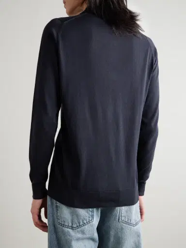 John Smedley Bradwell Fine-Knit Cotton Polo Shirt - Men | Thumbnail 3 John Smedley Bradwell Fine-Knit Cotton Polo Shirt - Men | Thumbnail 3