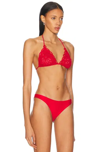 Norma Kamali Scallop Bikini Bra | Thumbnail 2 Norma Kamali Scallop Bikini Bra | Thumbnail 2