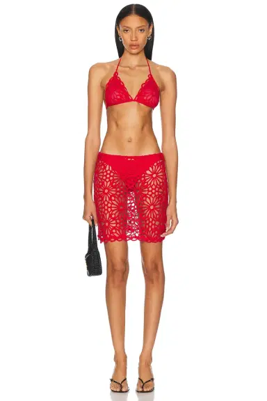 Norma Kamali Scallop Bikini Bra | Thumbnail 4 Norma Kamali Scallop Bikini Bra | Thumbnail 4