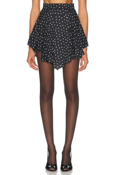 Alexandre Vauthier Polka Dot Mini Skirt | Thumbnail 1 Alexandre Vauthier Polka Dot Mini Skirt | Thumbnail 1