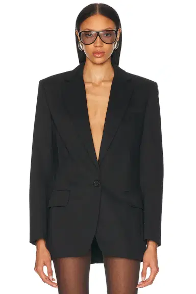 Alexandre Vauthier Cotton Tailoring Blazer | Thumbnail 1 Alexandre Vauthier Cotton Tailoring Blazer | Thumbnail 1