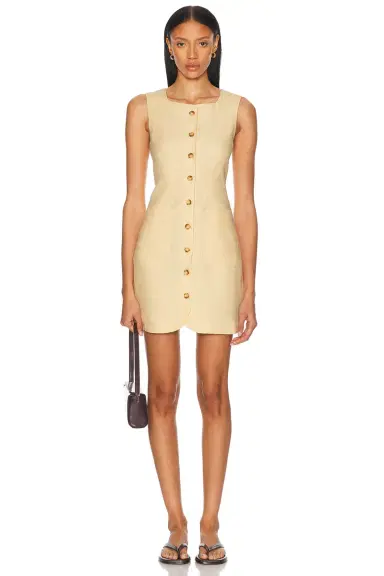 Posse Emma Button Down Mini Dress | Thumbnail 1 Posse Emma Button Down Mini Dress | Thumbnail 1