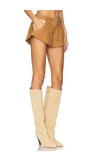 Understated Leather Combo Short | Thumbnail 2 Understated Leather Combo Short | Thumbnail 2