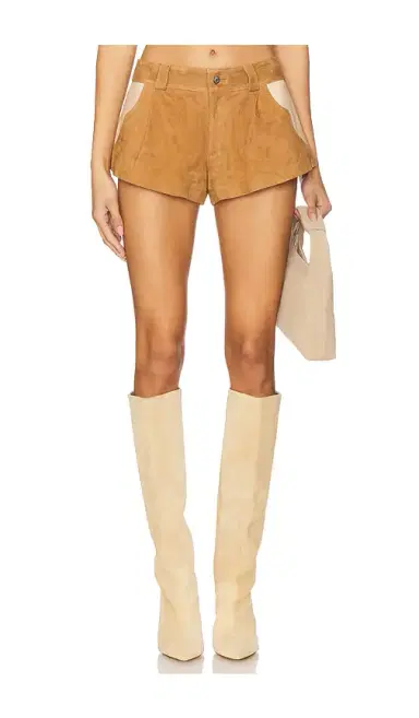 Understated Leather Combo Short | Thumbnail 1 Understated Leather Combo Short | Thumbnail 1