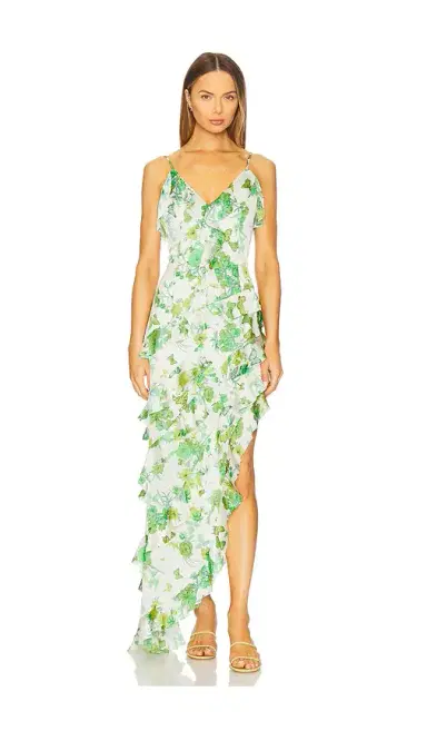 Elliatt Tess Asymmetrical Maxi Dress | Thumbnail 1 Elliatt Tess Asymmetrical Maxi Dress | Thumbnail 1